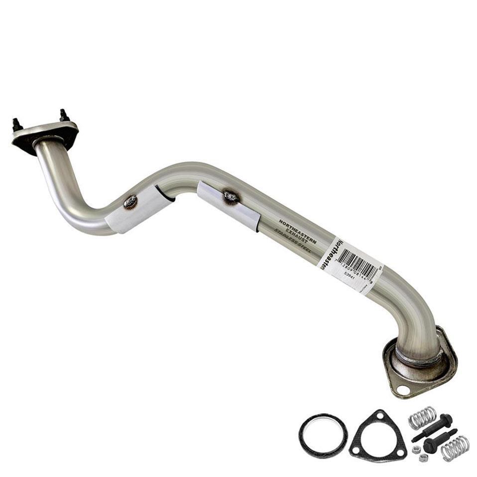Stainless Steel Exhaust Front Pipe fits 2012-2015 Civic 1.8L 2013-2014 ILX 2.0L