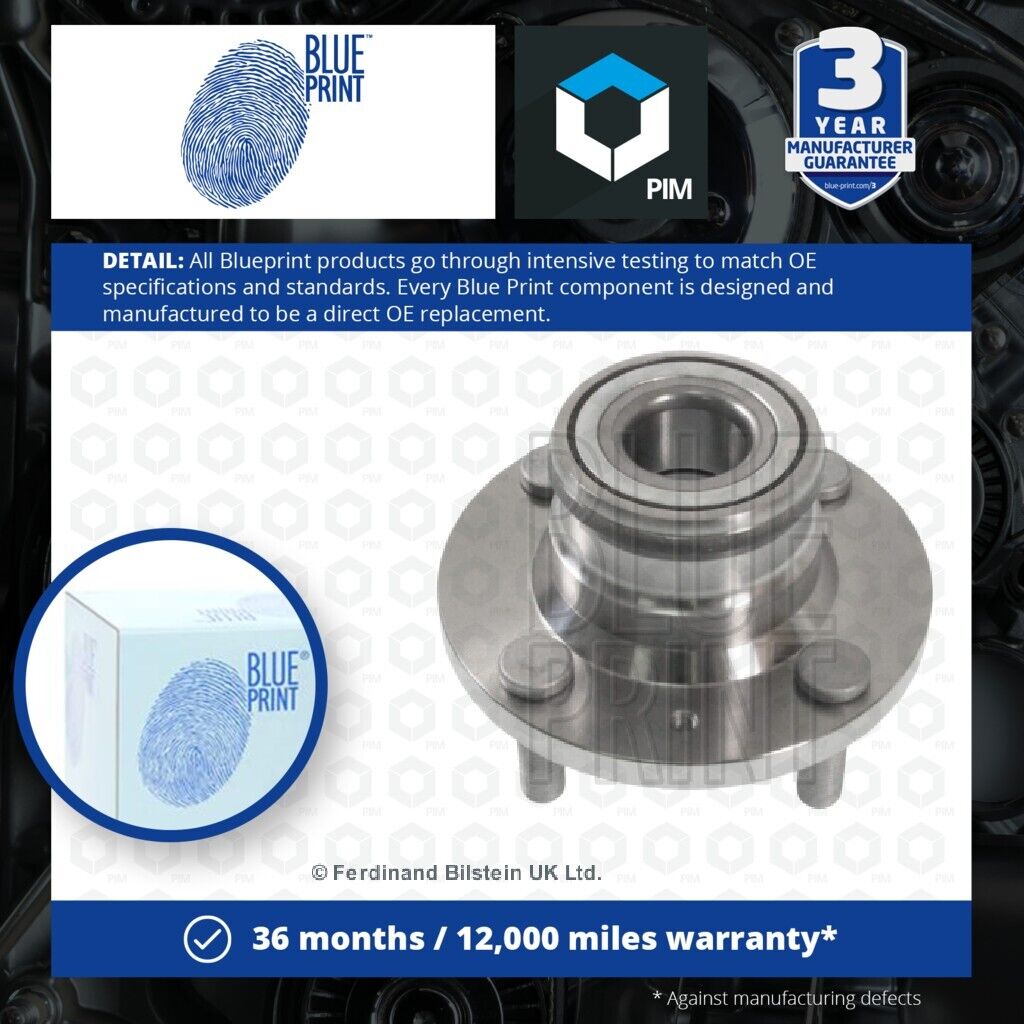 Wheel Bearing Kit fits PROTON SATRIA C9 Rear 1.3 1.5 1.6 96 to 04 Blue Print New