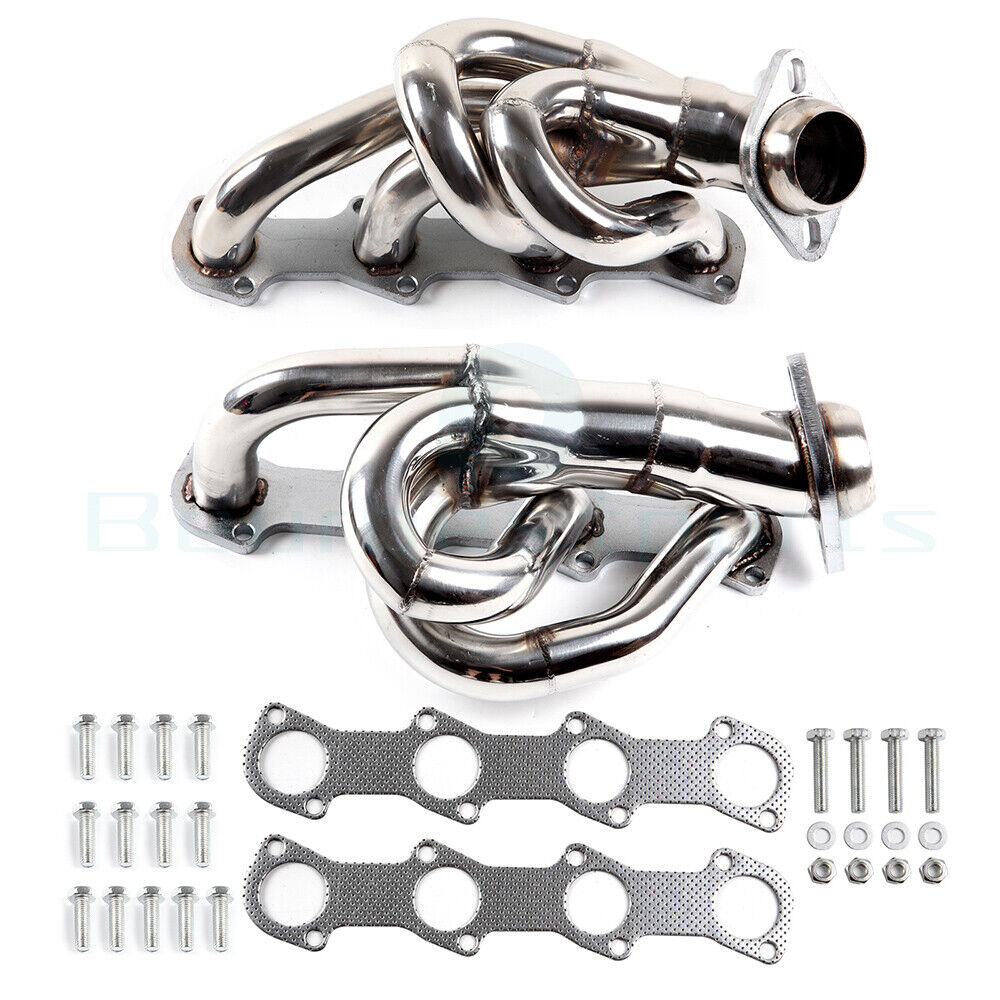 RACING SS SHORTY HEADER MANIFOLD/EXHAUST FOR 97-03 F150/F250/EXPEDITION 4.6L