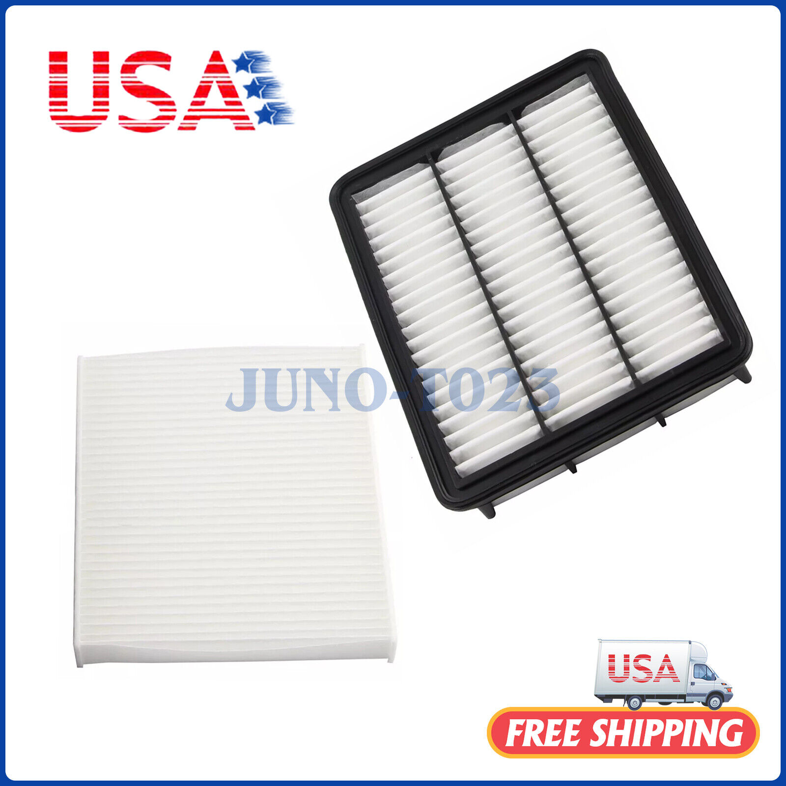 Engine & Cabin Air Filter Combo Set Fit For Mazda CX-9 16-23 L4 2.5L