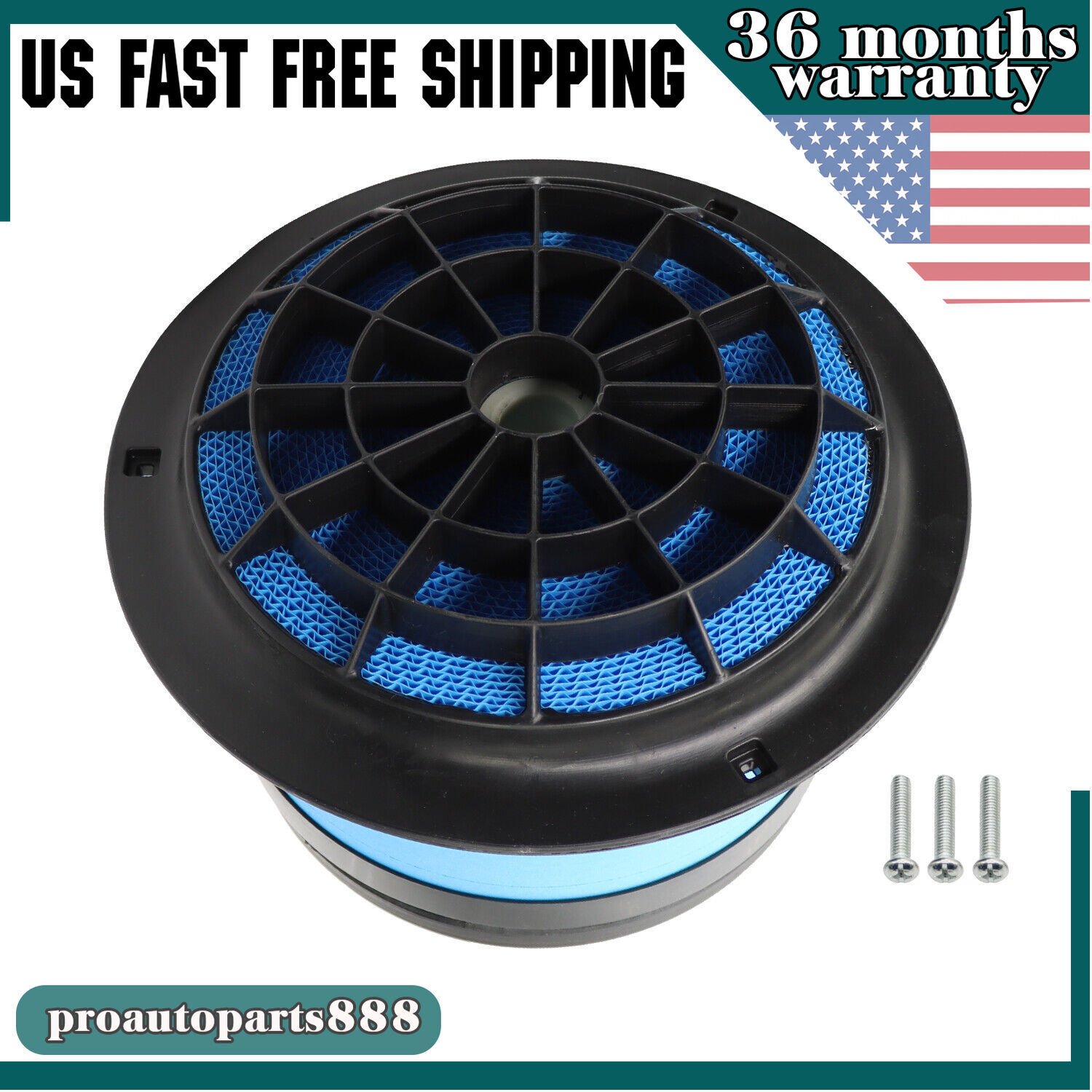 SMALL P548070 Air Filter Fits For Freightliner M2 112/106 FL70/FS65 P607955