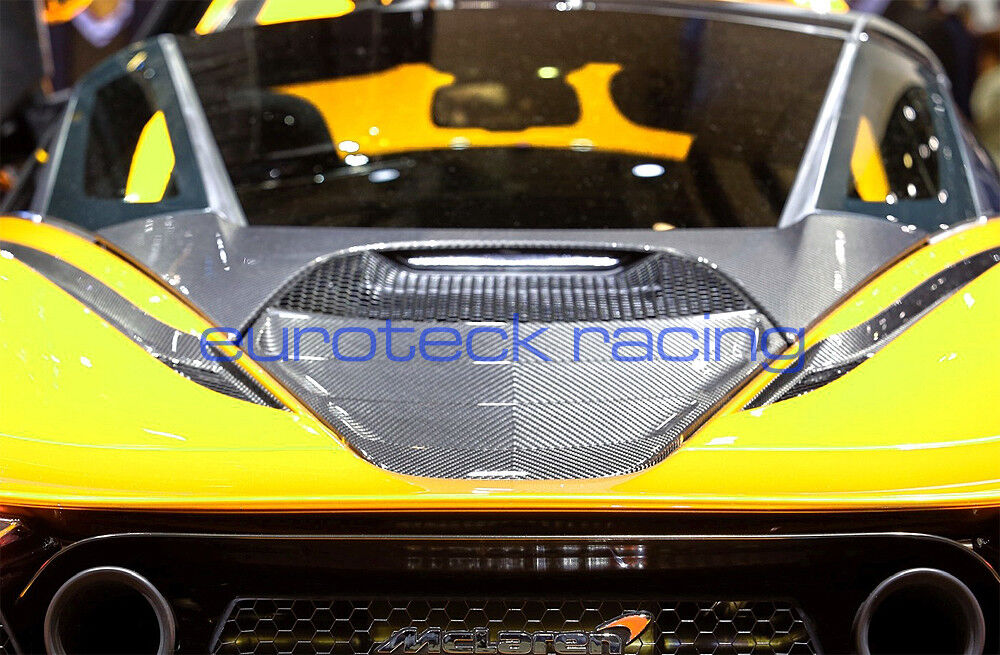 McLaren 720s Carbon Fiber Engine Cover & Rear Deck Lid Cover (2pc kit) BRAND NEW