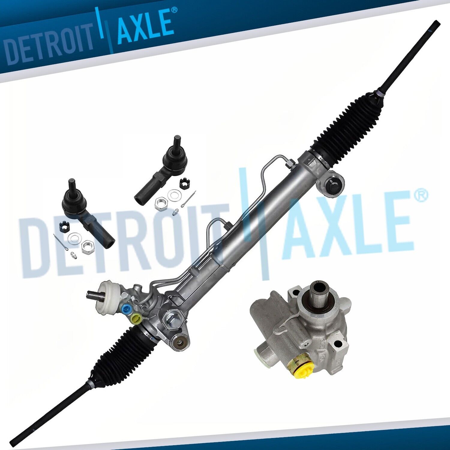 Power Steering Rack and Pinion Pump Tie Rods for 2000 - 2005 LeSabre Park Avenue