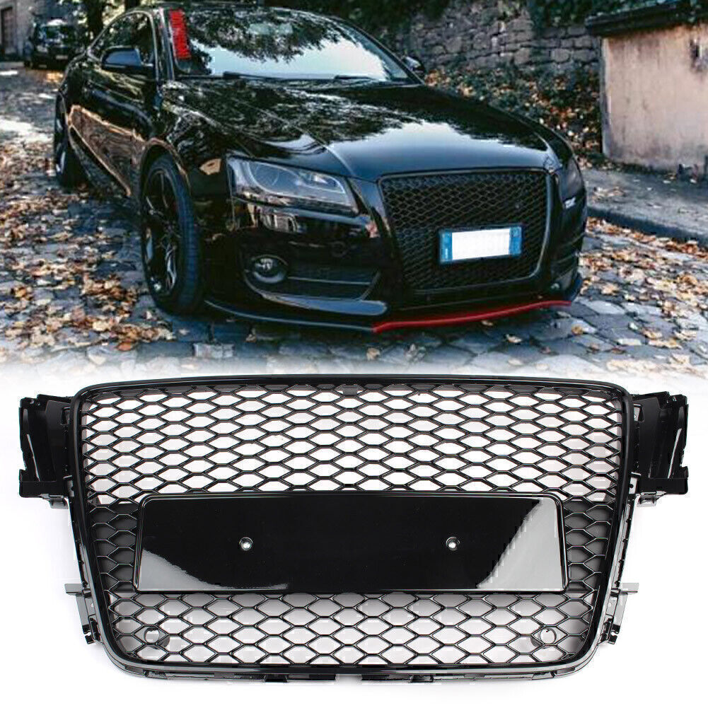 HONEYCOMB SPORT MESH RS5 STYLE HEX GRILLE GRILL FOR 08-12 AUDI A5/S5 B8 8T US