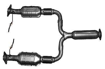 Fits INFINITI Q45 REAR Flex Pipe Catalytic Converters 02-06 SHIPPED IN 3 PIECES