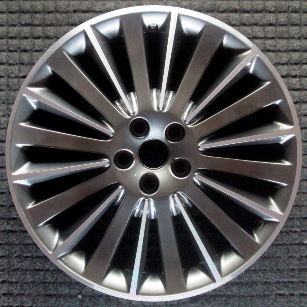 Lincoln MKZ Machined w/ Charcoal Pockets 19 inch OEM Wheel 2013 to 2016