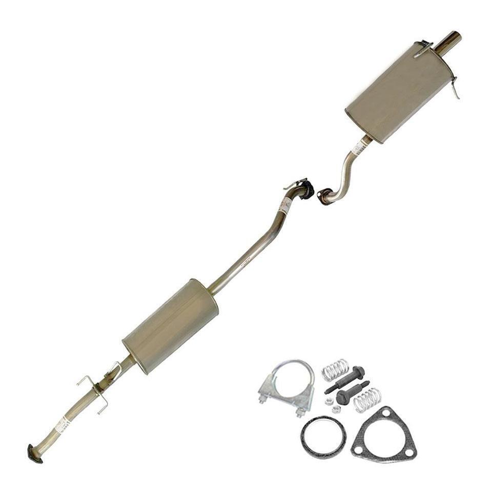 Resonator Muffler Exhaust System Kit  compatible with : 2007-2009 CRV 2.4L