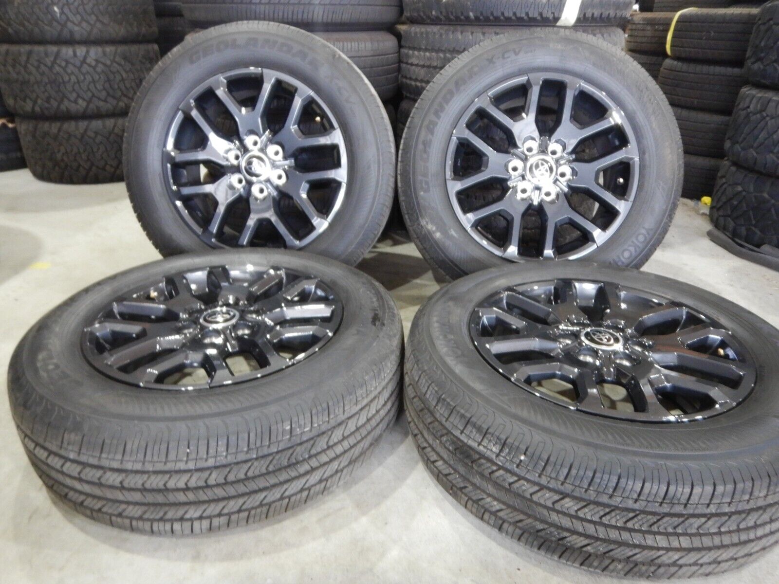 Factory Toyota Tundra 20'' x 8''Charcoal  Grey Alloy Wheels & Tires 22 23 24