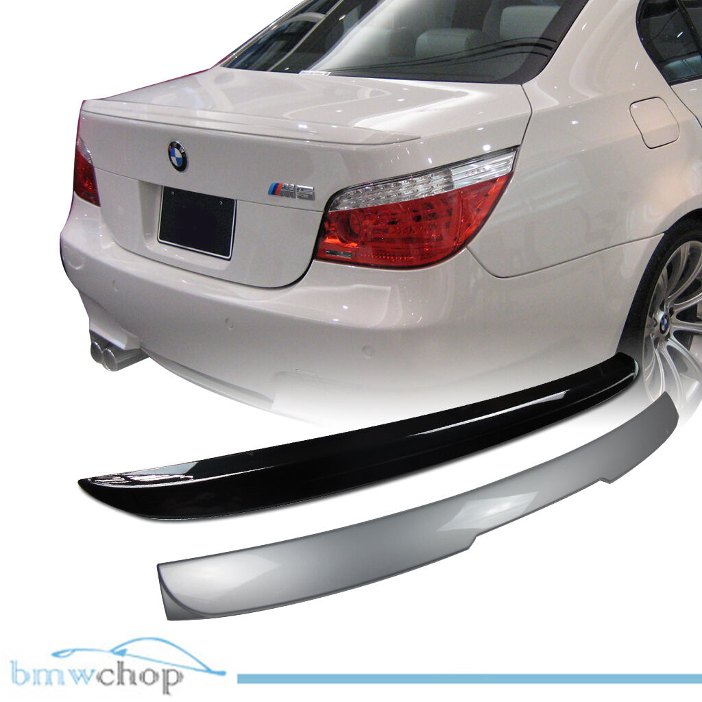 Painted BMW E60 M5 Trunk + A Type Roof Spoiler Rear 04 10