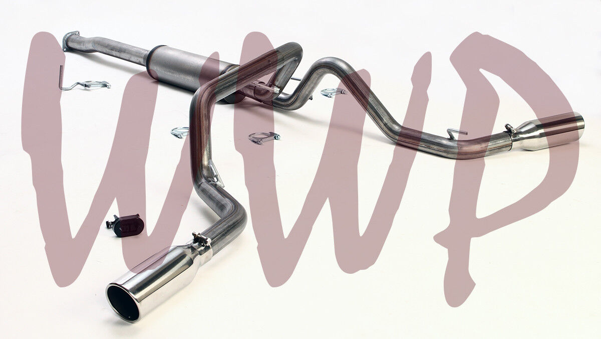 Stainless Dual Split Rear Exit CatBack Exhaust System 16-22 Toyota Tacoma 3.5L