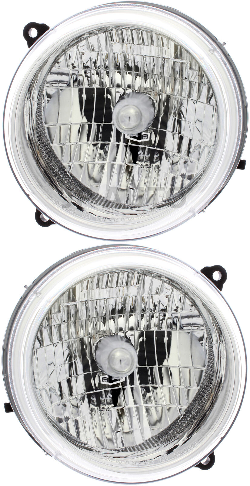 For 2002-2003 Jeep Liberty Headlight Halogen Set Driver and Passenger Side