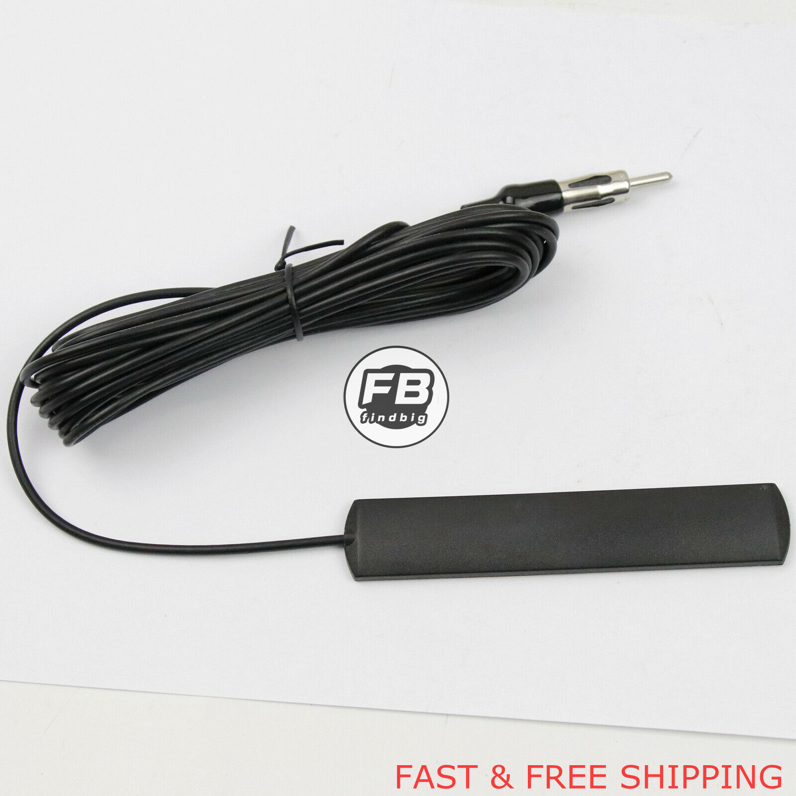 Car Radio Stereo Hidden Antenna Stealth FM AM For Vehicle Truck Motorcycle Boat