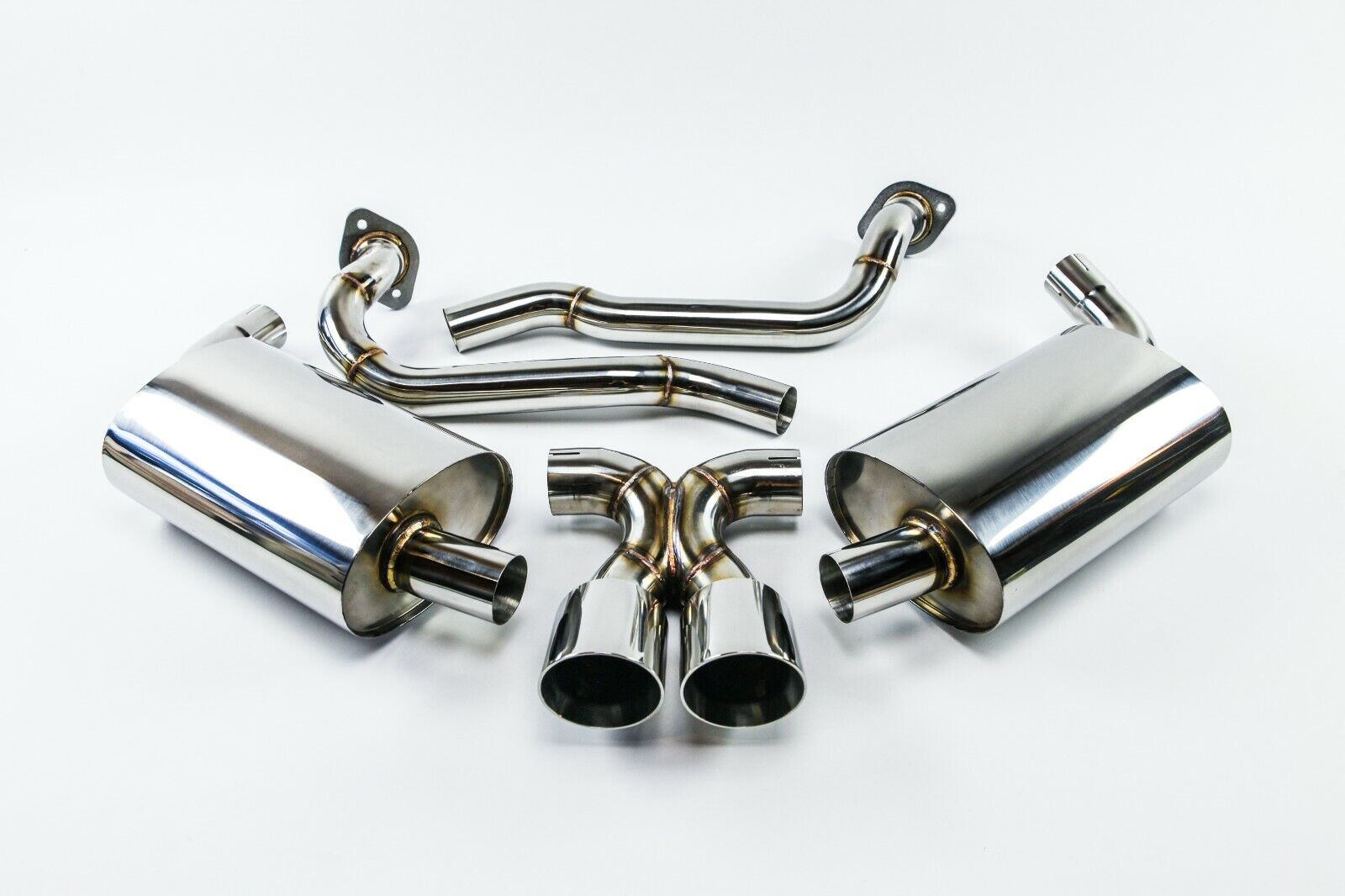 For Porsche 981 Cayman Boxster 13-16 Circuit Werks Catback Exhaust System Base S