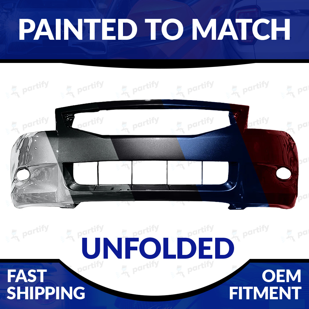 NEW Painted To Match 2008-2010 Honda Accord Coupe Unfolded Front Bumper