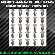 1960+ CK 1500 Truck Front Rear Side Body Reveal Molding Clip Trim Screws GM OEM picture