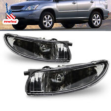Pair Clear Front Fog Light For 2004-09 Lexus RX300 RX330 RX350 Driving Lamps L+R picture