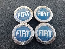 x4 Fiat Punto Bravo 50mm Alloy Wheel Centre Caps Set Genuine Ref2cpm picture