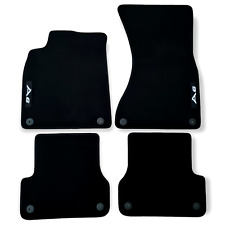 New Car Floor Mats For Audi A6 C7 S6 RS6 Waterproof Black Velour Carpet Liners picture