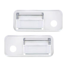 Pair of Chrome Plastic Door Handle Covers. Fits Volvo VN/VNL/VT models 2003-17 picture