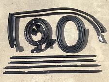 81-88 Monte Carlo SS 9pc Roof Rail, Window, Door Trunk Seal Weatherstripping Kit picture