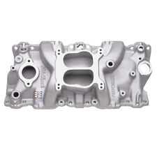 Edelbrock 2104 Intake Manifold for 1987-95 Small Block Chevy, Satin Finish picture