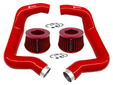 for BMW F90 M5 M8 G30 M550I Full Front Mount air intake RED (2 air filters) picture