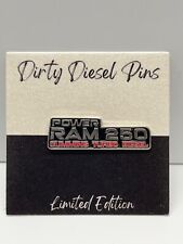 Dirty Diesel Limited Edition Hat Pin 1st Gen Dodge Ram 250 Cummins Badge  1.25