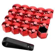 Red Wheel Nut Bolt Covers for VW Golf R32 MK4 MK5 2002-2010 picture