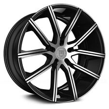 20 Lexani Wheels Gravity Black Mach Stagger Rims Tires Fit 350Z Lexus Audi G35 picture