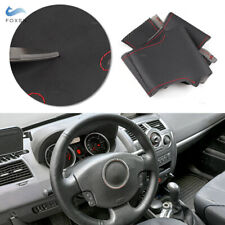 For Renault Megane 2 Kangoo Scenic 2 Steering Wheel Anti-slip Leather Cover Trim picture