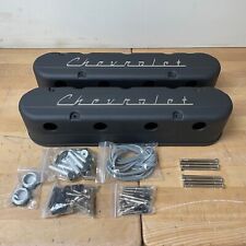 LS 2 Piece Valve Covers with Coil Mounts and Covers - Black-Powder Coat picture