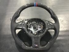 Carbon Fiber Steering Wheel for BMW E46 E39 E53 M3 M5 +Cover (No paddle holes) picture