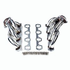 EXHAUST HEADER FOR FORD 86-93 MUSTANG 5.0L V8 SHORTY POLISHED STAINLESS STEEL picture