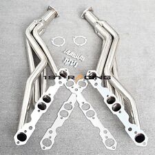 Long Tube Headers for Chevy GMC Suburban Sierra Tahoe 5.0 5.7 305 350 2WD 4WD picture