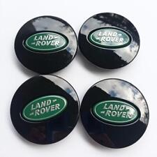 Black Green Wheel Center Caps 62mm Hubcaps Compatible For Land Range Rover picture