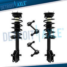 Front Struts w/ Coil Spring Sway Bars Kit for 2011 - 2014 Ford Edge Lincoln MKX picture
