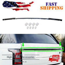 For Range Rover L405 2013-2020 Black Rear Door Tailgate Trunk Molding Trim Cover picture