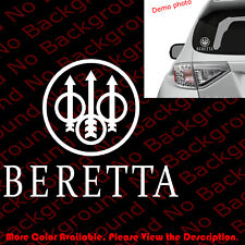 Beretta Firearms Vinyl Decal Die Cut Sticker for 2A Gun Rights Pistol FA029 picture