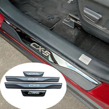 For Mazda CX5 Accessories 2024 Door Sill Protector Cover Scuff Plate Sticker picture