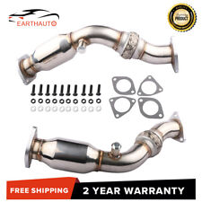 New Downpipe Piping with Gasket Fits 03-06 Nissan 350Z Infiniti G35 Direct-bolt picture
