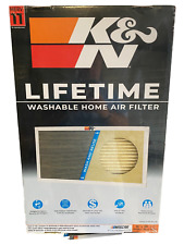 K&N 16x24x1 AC Furnace Air Filter; Lifetime Washable Reusable Filter; Merv 11 picture