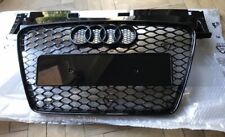 AUDI TT TTS RS STYLE HONEYCOMBE GRILL Gloss Black Fits 2006-2014 MK2 picture