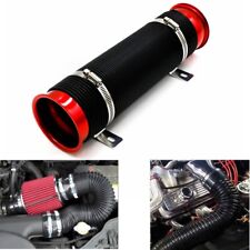 Universal 3'' Flexible Car Cold Air Intake Hose Filter Pipe Telescopic Tube Kit picture