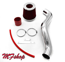Red Air Intake System Kit Filter For 1988-1991 Honda Civic CRX 1.6L L4 picture