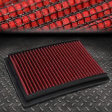 FOR 12-17 CHEVY SONIC T300 RED REUSABLE/DURABLE ENGINE AIR FILTER INTAKE PANEL picture