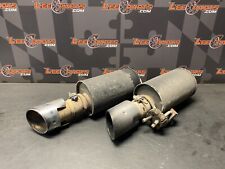 2020 DODGE CHARGER HELLCAT OEM EXHAUST MUFFLER CUTS PAIR DR PS USED **DENT** picture