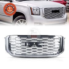 For 2015-2020 GMC Yukon XL Denali Style Chrome Front Bumper Grille  picture