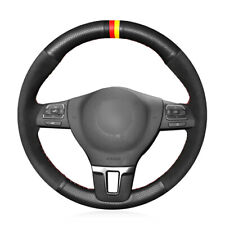 Steering Wheel Cover for Volkswagen VW Gol Tiguan Passat B7 Mk6 CC Touran Jetta picture