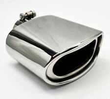 Exhaust Tip 2.25 Inlet 5.50 X 3.0 X 7.00 Long WR55007-225-BOSS-SS Double Wall Ro picture