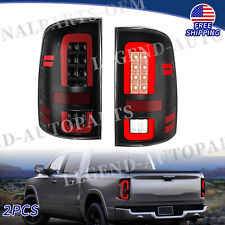 Pair Brake Assembly Smoke Tail Lights LED For 2009-2018 Dodge Ram 1500 2500 3500 picture